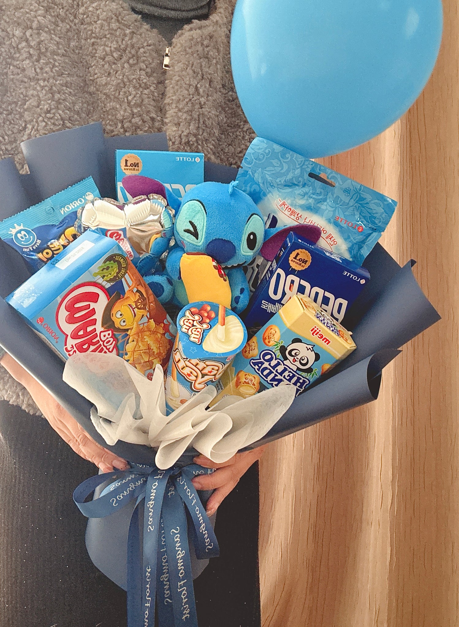 Snack Bouquet-Blue