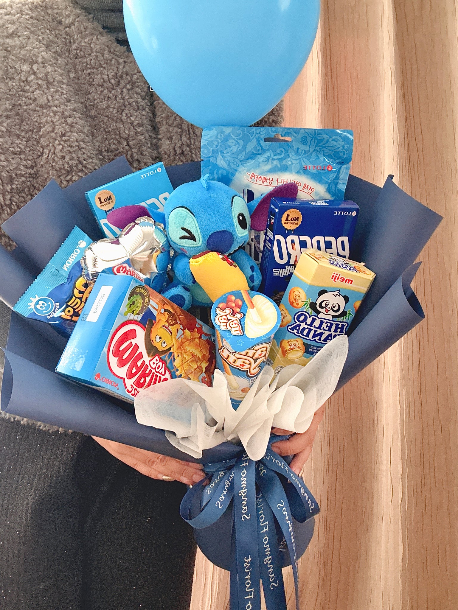Snack Bouquet-Blue
