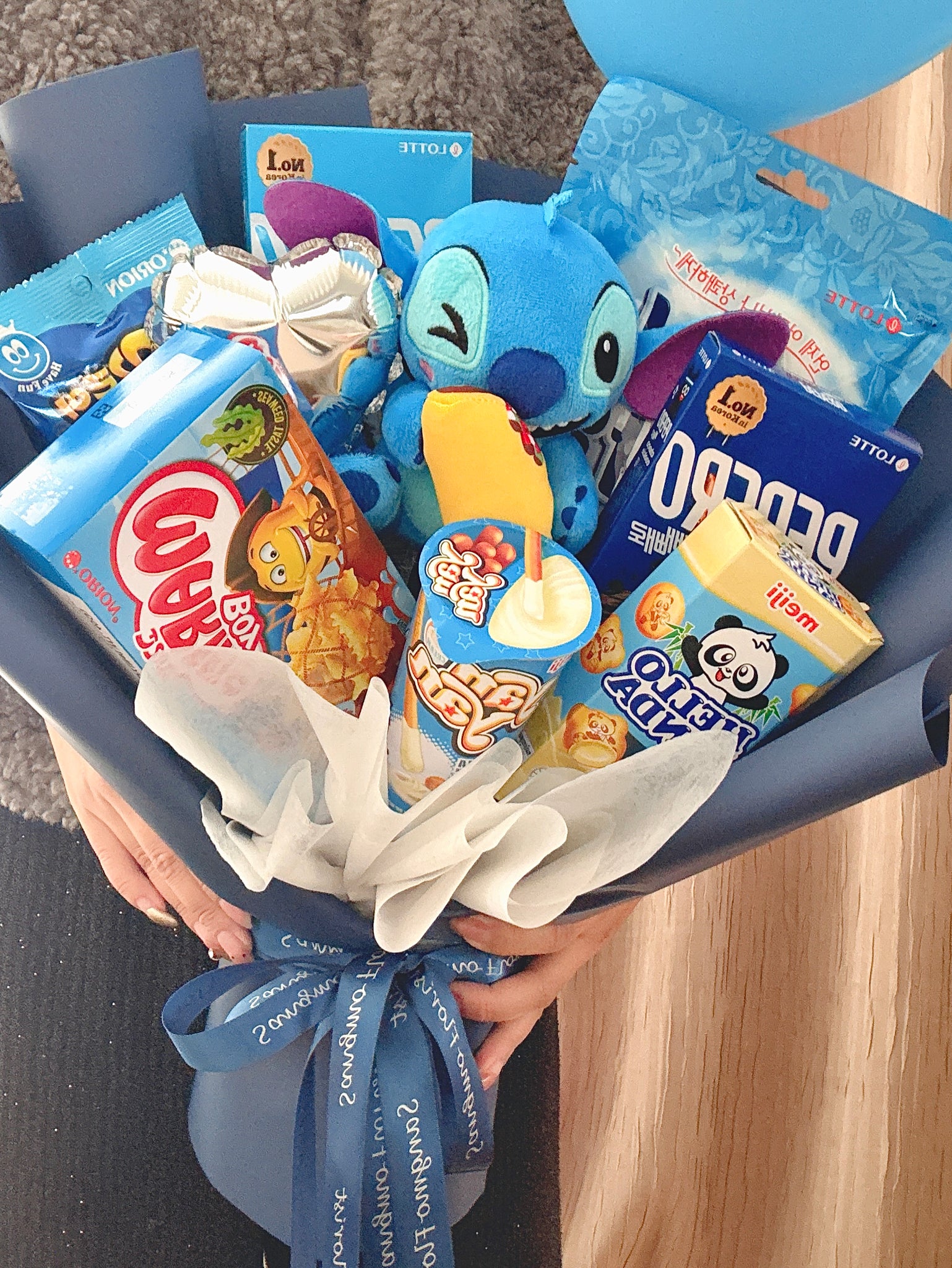 Snack Bouquet-Blue