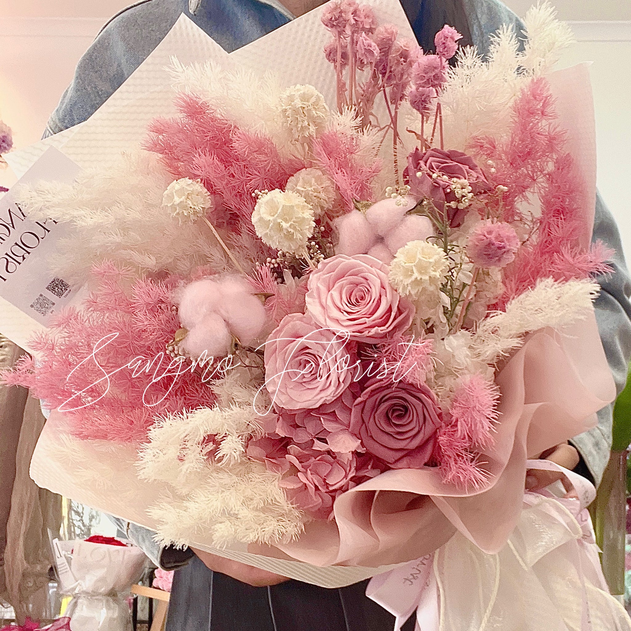 Vibrant pinks